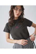 【ウィムガゼット/Whim Gazette】の【THE PAUSE】THE PAUSE刺繍Tシャツ 人気、トレンドファッション・服の通販 founy(ファニー) ファッション Fashion レディースファッション Fashion for Women トップス・カットソー Cut & Sew Tops シャツ・ブラウス・オフィスカジュアル Elegant Blouses & Button-Ups ロングTシャツ・Tシャツ Longline T-Shirts & Tees カットソー・ベーシックTシャツ Cut-and-Sewn Tops / Stretch Tees & Basics カットソー Cut and Sewn Top コンパクト Compact, Small Size ショート Short, Short Length スリーブ Sleeve, Long Sleeve / Short Sleeve 半袖 Short Sleeve, Half Sleeve thumbnail チャコールグレー|ID: prp329100004929463 ipo3291000000036994024