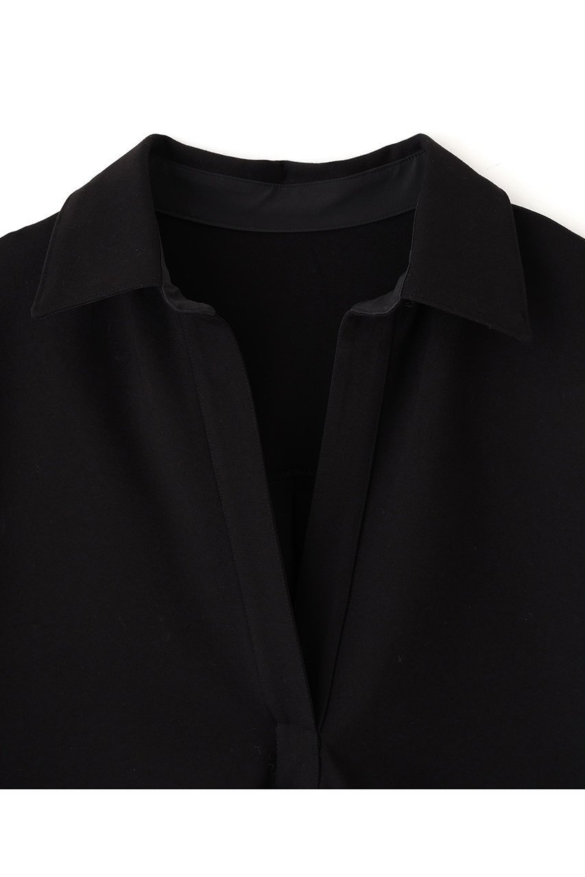 【ル フィル/LE PHIL】のベビーポンチ袖タックカットソー 人気、トレンドファッション・服の通販 founy(ファニー) 　ファッション　Fashion　レディースファッション　Fashion for Women　トップス・カットソー　Cut & Sew Tops　シャツ・ブラウス・オフィスカジュアル　Elegant Blouses & Button-Ups　ロングTシャツ・Tシャツ　Longline T-Shirts & Tees　カットソー・ベーシックTシャツ　Cut-and-Sewn Tops / Stretch Tees & Basics　カットソー　Cut and Sewn Top　スキッパー　Skipper, Open Collar　スリーブ　Sleeve, Long Sleeve / Short Sleeve　バランス　Balance, Style Balance　ビッグ　Big, Oversized　ベビー　Baby, Babywear　ロング　Long, Long-Length　エレガント 上品　Elegant　other-3|ID: prp329100004929480 ipo3291000000036994237