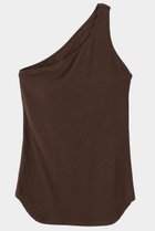 【ル フィル/LE PHIL】のカップインワンショルダートップ ブラウン|ID: prp329100004929486 ipo3291000000036994303