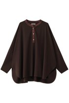 【ル フィル/LE PHIL】のヴィスポンチトップス 人気、トレンドファッション・服の通販 founy(ファニー) ファッション Fashion レディースファッション Fashion for Women トップス・カットソー Cut & Sew Tops シャツ・ブラウス・オフィスカジュアル Elegant Blouses & Button-Ups ロングTシャツ・Tシャツ Longline T-Shirts & Tees カットソー・ベーシックTシャツ Cut-and-Sewn Tops / Stretch Tees & Basics エレガント 上品 Elegant サテン Satin, Glossy Fabric スリーブ Sleeve, Long Sleeve / Short Sleeve パターン Pattern, Design Print ビッグ Big, Oversized ボトム Bottoms, Lower Wear ロング Long, Long-Length thumbnail ブラウン|ID: prp329100004929490 ipo3291000000036994350