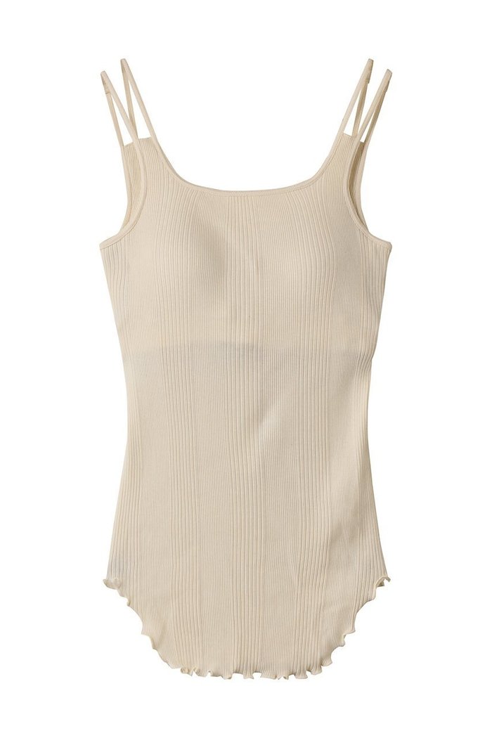 【デザイン ワークス/DESIGN WORKS】の【HAKUJI】Random rib bra タンクトップ インテリア・キッズ・メンズ・レディースファッション・服の通販 founy(ファニー) https://founy.com/ ファッション Fashion レディースファッション Fashion for Women トップス・カットソー Cut & Sew Tops キャミソール&ノースリーブ Camisoles & Sleeveless Tops シャツ・ブラウス・オフィスカジュアル Elegant Blouses & Button-Ups ロングTシャツ・Tシャツ Longline T-Shirts & Tees カットソー・ベーシックTシャツ Cut-and-Sewn Tops / Stretch Tees & Basics キャミソール Camisole, Spaghetti Strap Top ショルダー Shoulder, Shoulder Strap シンプル Simple, Minimal スクエア Square, Square Shape セパレート Separate, Two-Piece タンク Tank Top, Sleeveless Top デコルテ Décolleté, Neckline エレガント 上品 Elegant |ID: prp329100004929503 ipo3291000000036994447