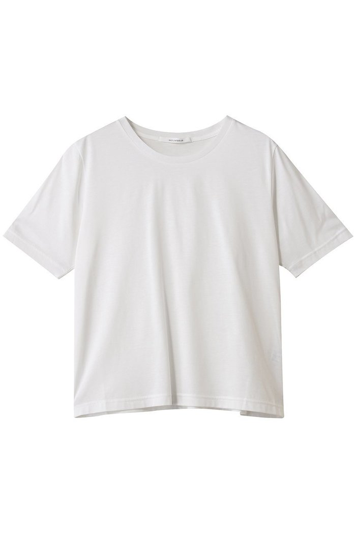 【ミディウミソリッド/MIDIUMISOLID】のベーシック T インテリア・キッズ・メンズ・レディースファッション・服の通販 founy(ファウニー) https://founy.com/ ファッション Fashion レディースファッション Fashion for Women トップス・カットソー Cut & Sew Tops シャツ・ブラウス・オフィスカジュアル Elegant Blouses & Button-Ups ロングTシャツ・Tシャツ Longline T-Shirts & Tees カットソー・ベーシックTシャツ Cut-and-Sewn Tops / Stretch Tees & Basics インナー Innerwear コンパクト Compact, Small Size ショート Short, Short Length シンプル Simple, Minimal スリーブ Sleeve, Long Sleeve / Short Sleeve ベーシック Basic, Essential エレガント 上品 Elegant |ID: prp329100004929505 ipo3291000000036994467