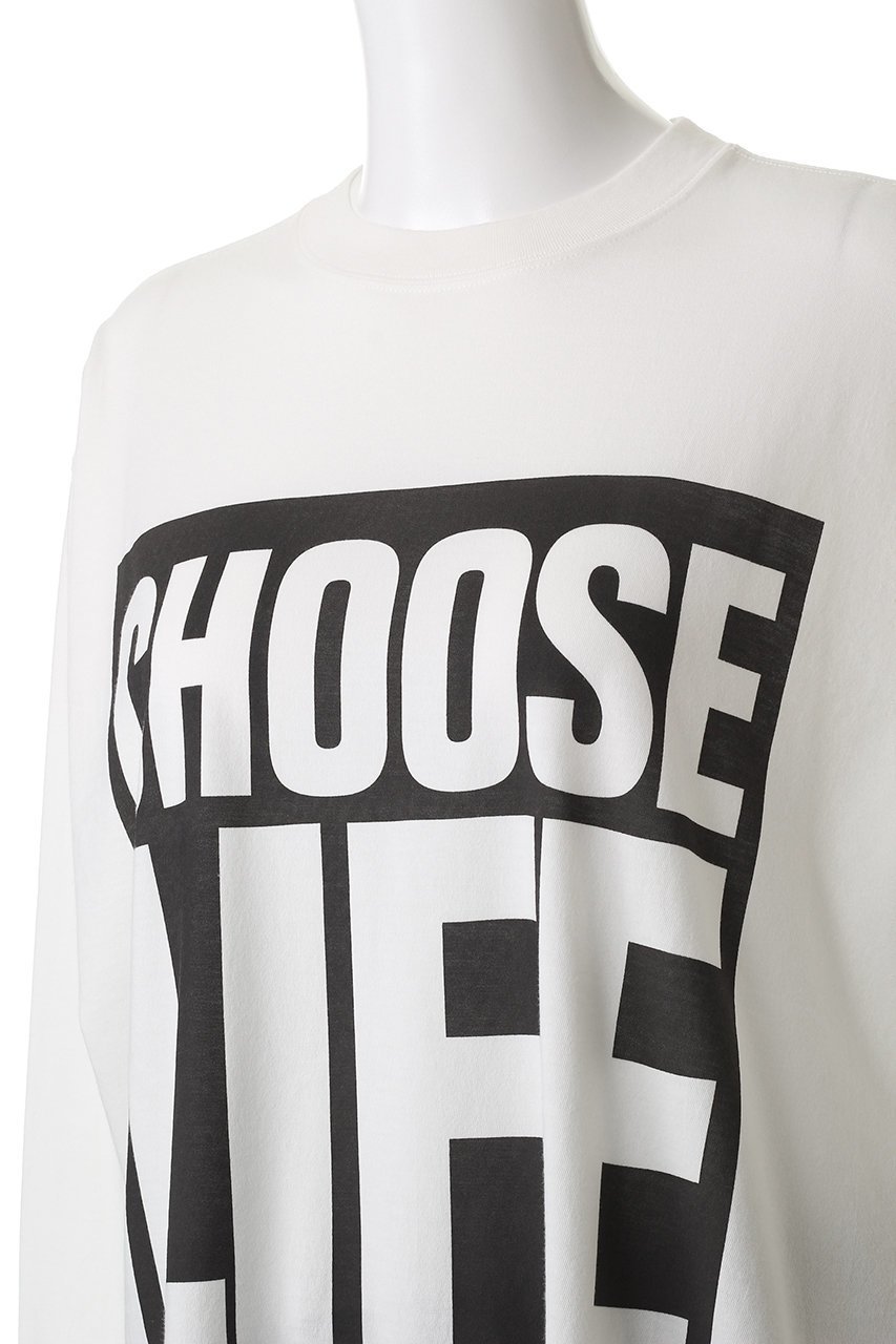 【キャサリンハムネット/KATHARINE HAMNETT LONDON】の【UNISEX】ロングスリーブ スローガンTシャツ 人気、トレンドファッション・服の通販 founy(ファニー) 　ファッション　Fashion　レディースファッション　Fashion for Women　トップス・カットソー　Cut & Sew Tops　シャツ・ブラウス・オフィスカジュアル　Elegant Blouses & Button-Ups　ロングTシャツ・Tシャツ　Longline T-Shirts & Tees　カットソー・ベーシックTシャツ　Cut-and-Sewn Tops / Stretch Tees & Basics　ユニセックス　Unisex, Genderless　スリーブ　Sleeve, Long Sleeve / Short Sleeve　ボトム　Bottoms, Lower Wear　ロング　Long, Long-Length　other-5|ID: prp329100004929515 ipo3291000000036994555