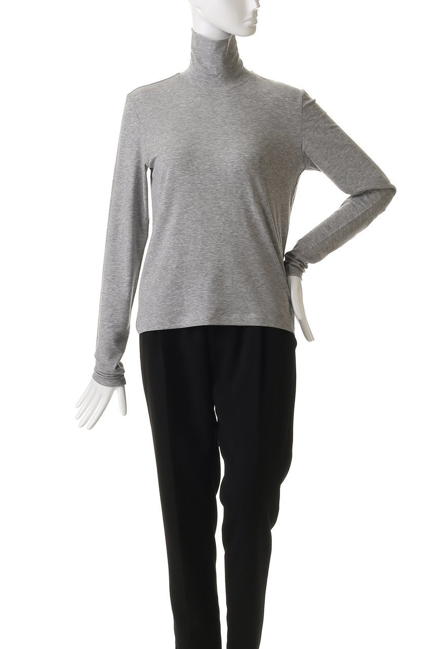 【デパリエ/DEPAREILLE】のリヨセルベアタートルトップ 人気、トレンドファッション・服の通販 founy(ファニー) 　ファッション　Fashion　レディースファッション　Fashion for Women　トップス・カットソー　Cut & Sew Tops　シャツ・ブラウス・オフィスカジュアル　Elegant Blouses & Button-Ups　ロングTシャツ・Tシャツ　Longline T-Shirts & Tees　カットソー・ベーシックTシャツ　Cut-and-Sewn Tops / Stretch Tees & Basics　おすすめ　Recommended / Our Picks　なめらか　Smooth, Silky Texture　シンプル　Simple, Minimal　ジャケット　Jacket, Outerwear　スリーブ　Sleeve, Long Sleeve / Short Sleeve　タートル　Turtleneck, Turtle Collar　ベスト　Vest, Waistcoat　ベーシック　Basic, Essential　ロング　Long, Long-Length　other-2|ID: prp329100004929523 ipo3291000000036994599