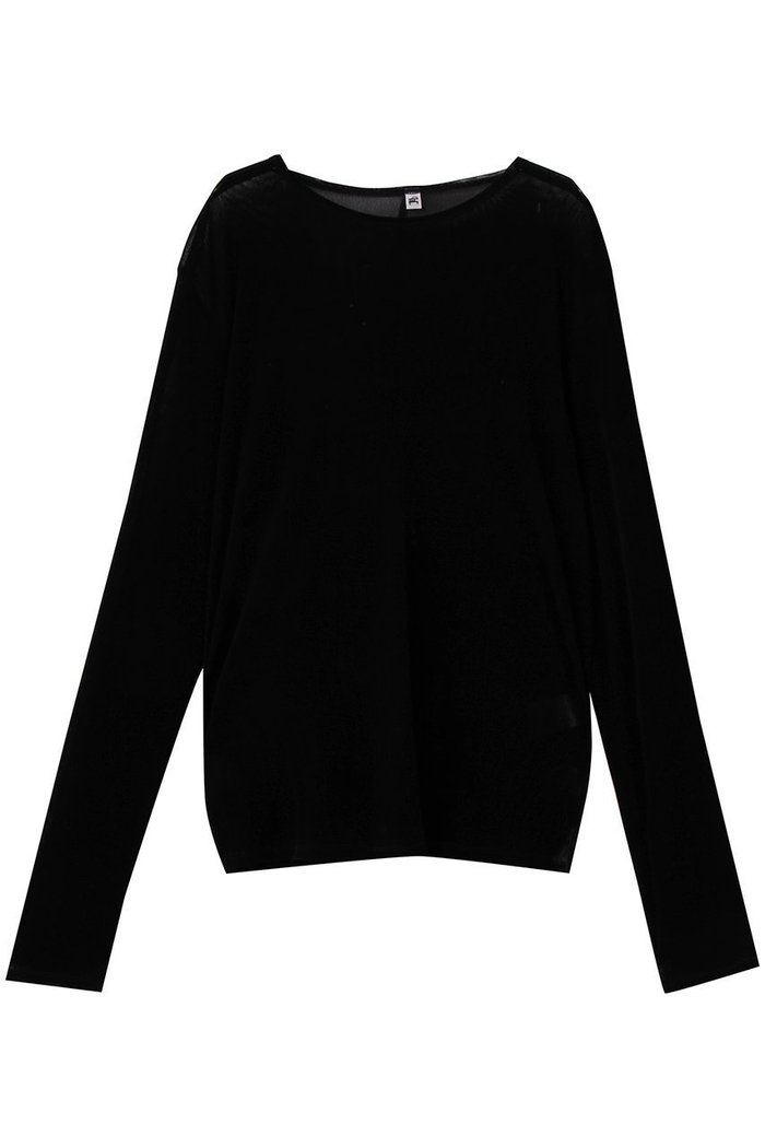 【ハー/HER.】のフロッキーチュールトップス インテリア・キッズ・メンズ・レディースファッション・服の通販 founy(ファウニー) https://founy.com/ ファッション Fashion レディースファッション Fashion for Women トップス・カットソー Cut & Sew Tops シャツ・ブラウス・オフィスカジュアル Elegant Blouses & Button-Ups ロングTシャツ・Tシャツ Longline T-Shirts & Tees カットソー・ベーシックTシャツ Cut-and-Sewn Tops / Stretch Tees & Basics カットソー Cut and Sewn Top スリーブ Sleeve, Long Sleeve / Short Sleeve チュール Tulip, Tulip Motif ベロア Velour, Soft Velvet ボトム Bottoms, Lower Wear ロング Long, Long-Length 秋 Autumn |ID: prp329100004929527 ipo3291000000036994642