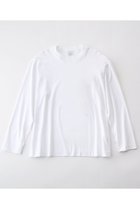 【グッド ピープル グッド ステッチング グッド プロダクト/GOOD PEOPLE GOOD STITCHING GOOD PRODUCT】の【UNISEX】クルーネック ロングスリーブ Tシャツ ホワイト|ID: prp329100004929545 ipo3291000000036994761