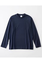 【グッド ピープル グッド ステッチング グッド プロダクト/GOOD PEOPLE GOOD STITCHING GOOD PRODUCT】の【UNISEX】クルーネック ロングスリーブ Tシャツ ネイビー|ID: prp329100004929545 ipo3291000000036994765