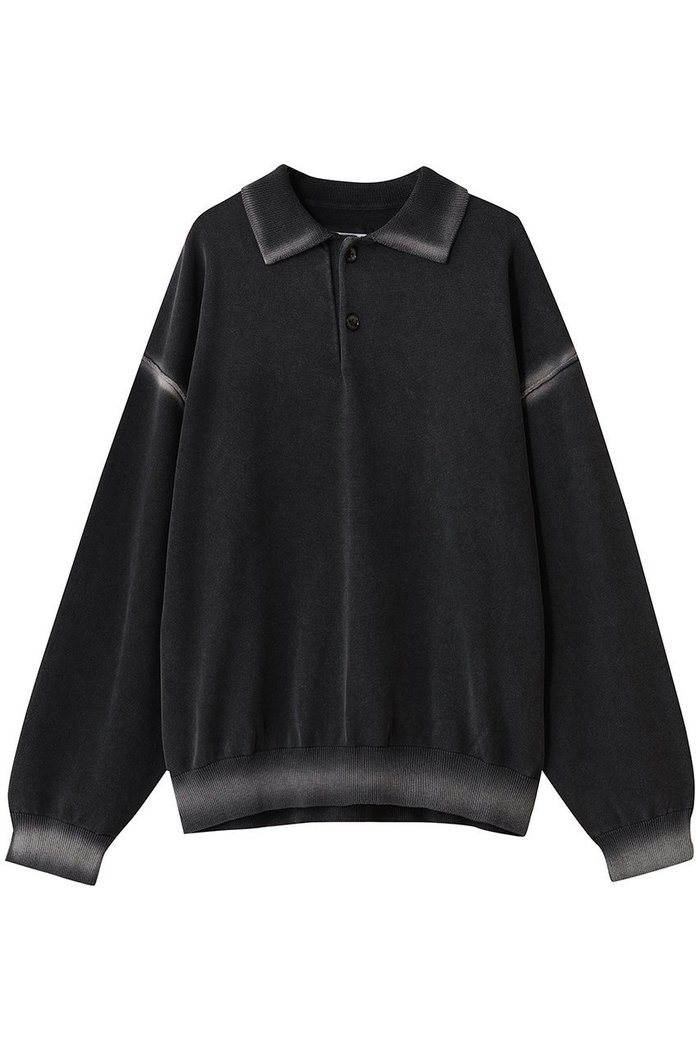 【メゾンスペシャル/MAISON SPECIAL】の【UNISEX】ハイツイストピグメントブリーチニットポロ L/S インテリア・キッズ・メンズ・レディースファッション・服の通販 founy(ファウニー) https://founy.com/ ファッション Fashion レディースファッション Fashion for Women トップス・カットソー Cut & Sew Tops ニット Knit Tops & Sweaters シャツ・ブラウス・オフィスカジュアル Elegant Blouses & Button-Ups ロングTシャツ・Tシャツ Longline T-Shirts & Tees カットソー・ベーシックTシャツ Cut-and-Sewn Tops / Stretch Tees & Basics ユニセックス Unisex, Genderless スリーブ Sleeve, Long Sleeve / Short Sleeve ベーシック Basic, Essential ポロシャツ Polo Shirt, Collared Tee ロング Long, Long-Length 長袖 Long Sleeve, Full Sleeve |ID: prp329100004929579 ipo3291000000036995054