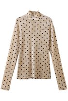 【メゾンスペシャル/MAISON SPECIAL】のVelor Mesh Dot Tops / ベロアメッシュドットタートルトップ MLT1(マルチカラー)|ID: prp329100004929590 ipo3291000000036995170