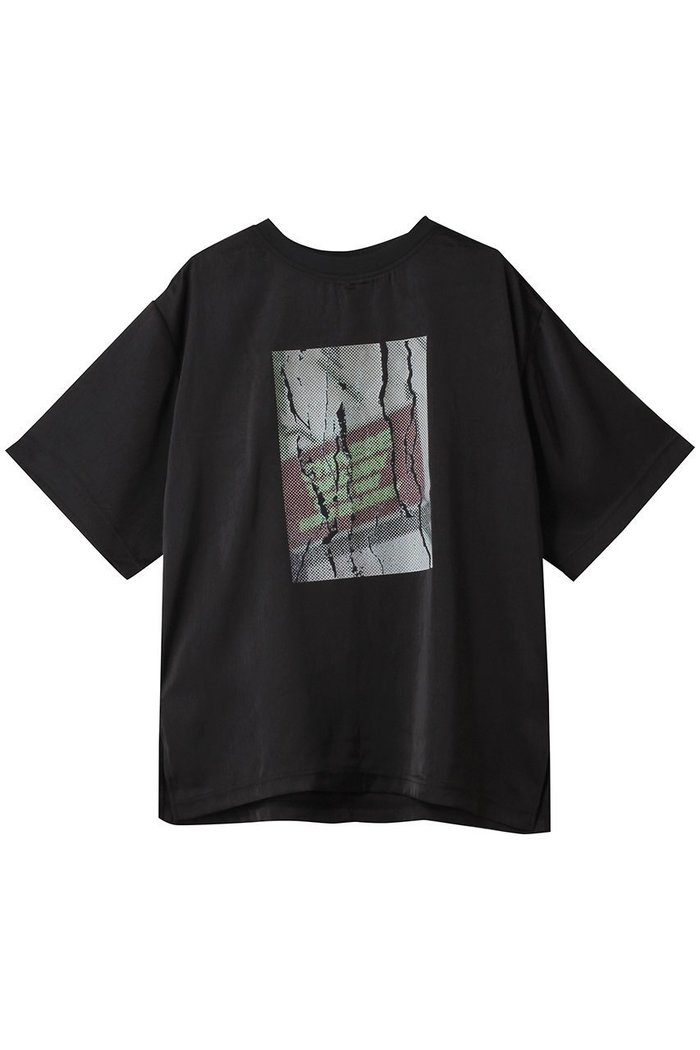 【メゾンスペシャル/MAISON SPECIAL】のDot Photo Print Satin T-Shirt/ドットフォトプリントサテンTシャツ インテリア・キッズ・メンズ・レディースファッション・服の通販 founy(ファウニー) https://founy.com/ ファッション Fashion レディースファッション Fashion for Women トップス・カットソー Cut & Sew Tops シャツ・ブラウス・オフィスカジュアル Elegant Blouses & Button-Ups ロングTシャツ・Tシャツ Longline T-Shirts & Tees カットソー・ベーシックTシャツ Cut-and-Sewn Tops / Stretch Tees & Basics サテン Satin, Glossy Fabric ショート Short, Short Length スリーブ Sleeve, Long Sleeve / Short Sleeve ドット Polka Dot, Dot Pattern プリント Print, Printed Pattern |ID: prp329100004929591 ipo3291000000036995180