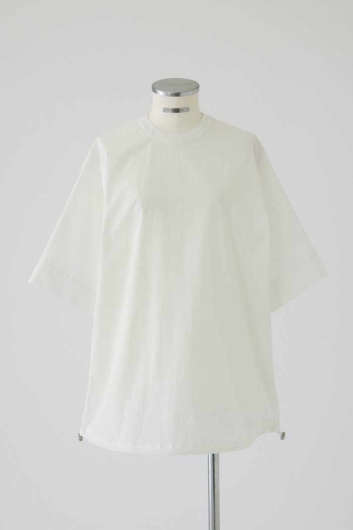【リムアーク/RIM.ARK】のDrawstring big tops/トップス インテリア・キッズ・メンズ・レディースファッション・服の通販 founy(ファウニー) https://founy.com/ ファッション Fashion レディースファッション Fashion for Women トップス・カットソー Cut & Sew Tops シャツ・ブラウス・オフィスカジュアル Elegant Blouses & Button-Ups ロングTシャツ・Tシャツ Longline T-Shirts & Tees カットソー・ベーシックTシャツ Cut-and-Sewn Tops / Stretch Tees & Basics ショート Short, Short Length シンプル Simple, Minimal ストライプ Stripe, Striped Pattern スリーブ Sleeve, Long Sleeve / Short Sleeve バルーン Balloon, Balloon Silhouette リラックス Relax, Relaxed Fit 夏 Summer |ID: prp329100004929598 ipo3291000000036995235
