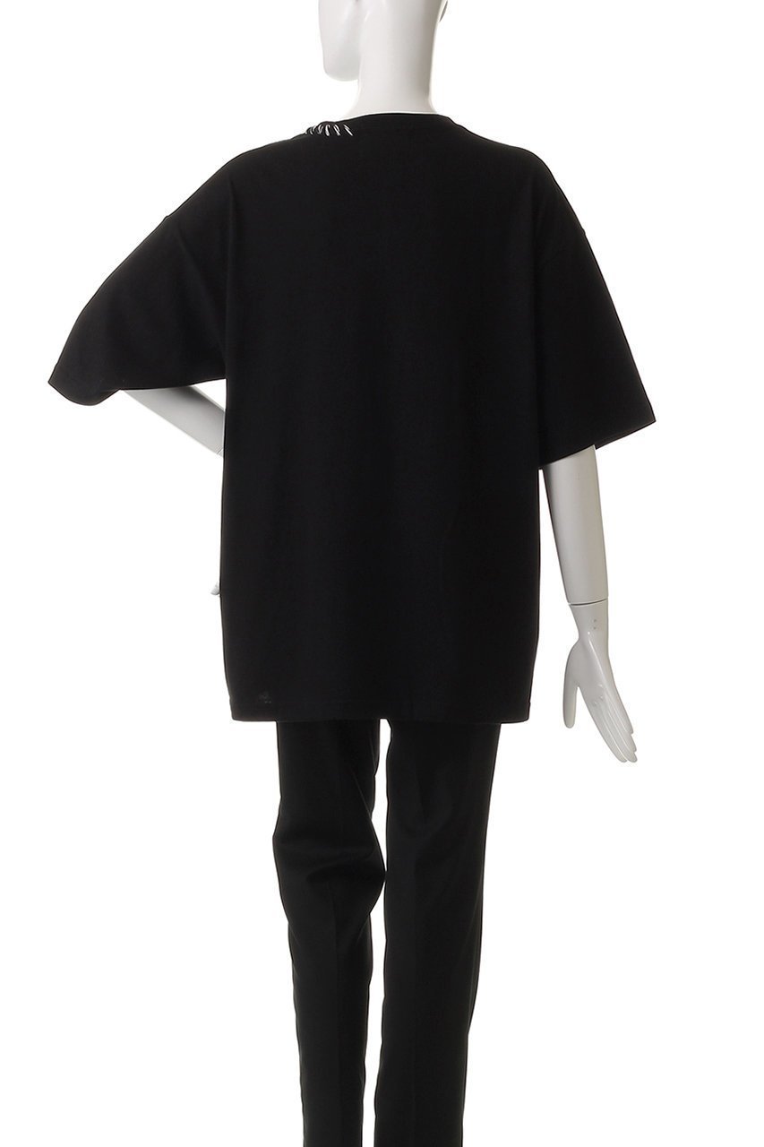 【メゾンスペシャル/MAISON SPECIAL】の【UNISEX】スクエアハンドプリントTシャツ 人気、トレンドファッション・服の通販 founy(ファニー) 　ファッション　Fashion　レディースファッション　Fashion for Women　トップス・カットソー　Cut & Sew Tops　シャツ・ブラウス・オフィスカジュアル　Elegant Blouses & Button-Ups　ロングTシャツ・Tシャツ　Longline T-Shirts & Tees　カットソー・ベーシックTシャツ　Cut-and-Sewn Tops / Stretch Tees & Basics　ユニセックス　Unisex, Genderless　ショート　Short, Short Length　スクエア　Square, Square Shape　ストリング　String, Drawstring　スリーブ　Sleeve, Long Sleeve / Short Sleeve　フロント　Front, Front Design　プリント　Print, Printed Pattern　ルーズ　Loose, Oversized　other-4|ID: prp329100004929604 ipo3291000000036995320