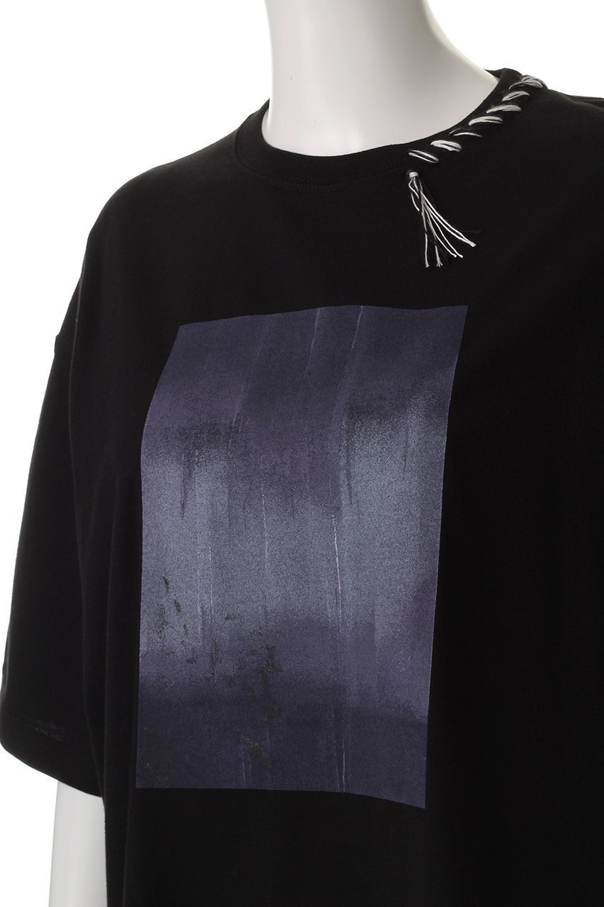 【メゾンスペシャル/MAISON SPECIAL】の【UNISEX】スクエアハンドプリントTシャツ 人気、トレンドファッション・服の通販 founy(ファニー) 　ファッション　Fashion　レディースファッション　Fashion for Women　トップス・カットソー　Cut & Sew Tops　シャツ・ブラウス・オフィスカジュアル　Elegant Blouses & Button-Ups　ロングTシャツ・Tシャツ　Longline T-Shirts & Tees　カットソー・ベーシックTシャツ　Cut-and-Sewn Tops / Stretch Tees & Basics　ユニセックス　Unisex, Genderless　ショート　Short, Short Length　スクエア　Square, Square Shape　ストリング　String, Drawstring　スリーブ　Sleeve, Long Sleeve / Short Sleeve　フロント　Front, Front Design　プリント　Print, Printed Pattern　ルーズ　Loose, Oversized　other-5|ID: prp329100004929604 ipo3291000000036995322