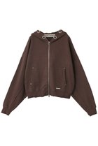 【プランク プロジェクト/PRANK PROJECT】のアイレットフーディパーカー / Eyelet Hoodie BRN(ブラウン)|ID: prp329100004929605 ipo3291000000036995334