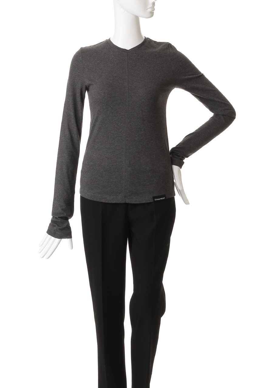 【プランク プロジェクト/PRANK PROJECT】のシンプルクルーネック 人気、トレンドファッション・服の通販 founy(ファニー) 　ファッション　Fashion　レディースファッション　Fashion for Women　トップス・カットソー　Cut & Sew Tops　シャツ・ブラウス・オフィスカジュアル　Elegant Blouses & Button-Ups　ロングTシャツ・Tシャツ　Longline T-Shirts & Tees　カットソー・ベーシックTシャツ　Cut-and-Sewn Tops / Stretch Tees & Basics　インナー　Innerwear　ジャケット　Jacket, Outerwear　スリーブ　Sleeve, Long Sleeve / Short Sleeve　センター　Center, Center Line　ロング　Long, Long-Length　ワーク　Workwear, Utility Style　エレガント 上品　Elegant　other-2|ID: prp329100004929622 ipo3291000000036995550