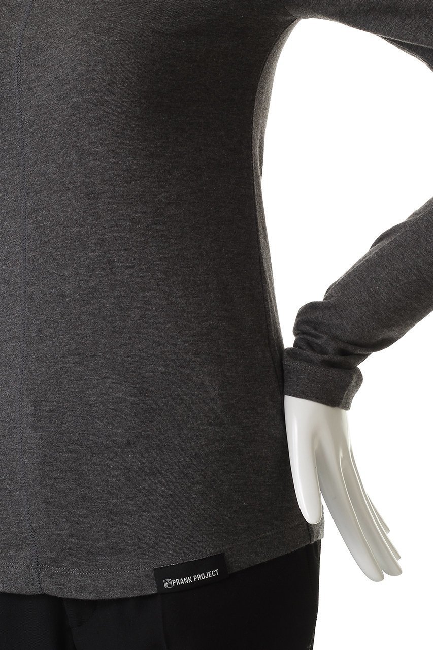 【プランク プロジェクト/PRANK PROJECT】のシンプルクルーネック 人気、トレンドファッション・服の通販 founy(ファニー) 　ファッション　Fashion　レディースファッション　Fashion for Women　トップス・カットソー　Cut & Sew Tops　シャツ・ブラウス・オフィスカジュアル　Elegant Blouses & Button-Ups　ロングTシャツ・Tシャツ　Longline T-Shirts & Tees　カットソー・ベーシックTシャツ　Cut-and-Sewn Tops / Stretch Tees & Basics　インナー　Innerwear　ジャケット　Jacket, Outerwear　スリーブ　Sleeve, Long Sleeve / Short Sleeve　センター　Center, Center Line　ロング　Long, Long-Length　ワーク　Workwear, Utility Style　エレガント 上品　Elegant　other-5|ID: prp329100004929622 ipo3291000000036995556