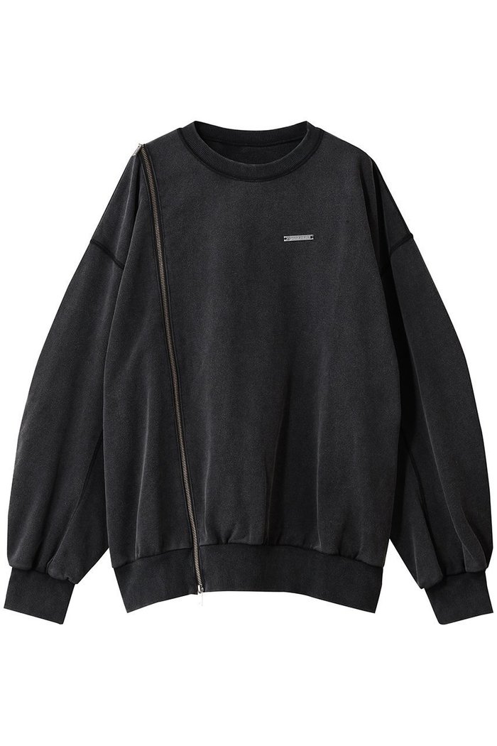 【プランク プロジェクト/PRANK PROJECT】のオーバーサイズジッパースウェット インテリア・キッズ・メンズ・レディースファッション・服の通販 founy(ファニー) https://founy.com/ ファッション Fashion レディースファッション Fashion for Women トップス・カットソー Cut & Sew Tops シャツ・ブラウス・オフィスカジュアル Elegant Blouses & Button-Ups レディースパーカー・カジュアルフーディー Casual Hoodies & Sweatshirts ロングTシャツ・Tシャツ Longline T-Shirts & Tees スウェット・クルーネックトップス Sweatshirts & Crewnecks / Relaxed Fit Sweat Tops カットソー・ベーシックTシャツ Cut-and-Sewn Tops / Stretch Tees & Basics スウェット / スエット Sweatshirt, Sweatwear ブリーチ Bleach, Washed Finish メタル Metal, Metal Parts リラックス Relax, Relaxed Fit |ID: prp329100004929630 ipo3291000000036995643