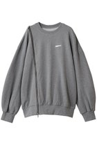 【プランク プロジェクト/PRANK PROJECT】のオーバーサイズジッパースウェット 人気、トレンドファッション・服の通販 founy(ファニー) ファッション Fashion レディースファッション Fashion for Women トップス・カットソー Cut & Sew Tops シャツ・ブラウス・オフィスカジュアル Elegant Blouses & Button-Ups レディースパーカー・カジュアルフーディー Casual Hoodies & Sweatshirts ロングTシャツ・Tシャツ Longline T-Shirts & Tees スウェット・クルーネックトップス Sweatshirts & Crewnecks / Relaxed Fit Sweat Tops カットソー・ベーシックTシャツ Cut-and-Sewn Tops / Stretch Tees & Basics スウェット / スエット Sweatshirt, Sweatwear ブリーチ Bleach, Washed Finish メタル Metal, Metal Parts リラックス Relax, Relaxed Fit thumbnail GRY(グレー)|ID: prp329100004929630 ipo3291000000036995647