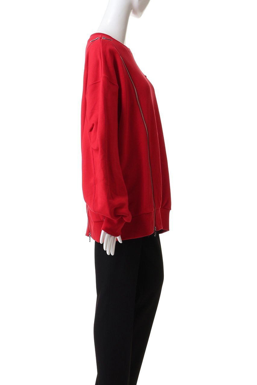 【プランク プロジェクト/PRANK PROJECT】のオーバーサイズジッパースウェット 人気、トレンドファッション・服の通販 founy(ファニー) 　ファッション　Fashion　レディースファッション　Fashion for Women　トップス・カットソー　Cut & Sew Tops　シャツ・ブラウス・オフィスカジュアル　Elegant Blouses & Button-Ups　レディースパーカー・カジュアルフーディー　Casual Hoodies & Sweatshirts　ロングTシャツ・Tシャツ　Longline T-Shirts & Tees　スウェット・クルーネックトップス　Sweatshirts & Crewnecks / Relaxed Fit Sweat Tops　カットソー・ベーシックTシャツ　Cut-and-Sewn Tops / Stretch Tees & Basics　スウェット / スエット　Sweatshirt, Sweatwear　ブリーチ　Bleach, Washed Finish　メタル　Metal, Metal Parts　リラックス　Relax, Relaxed Fit　other-3|ID: prp329100004929630 ipo3291000000036995653