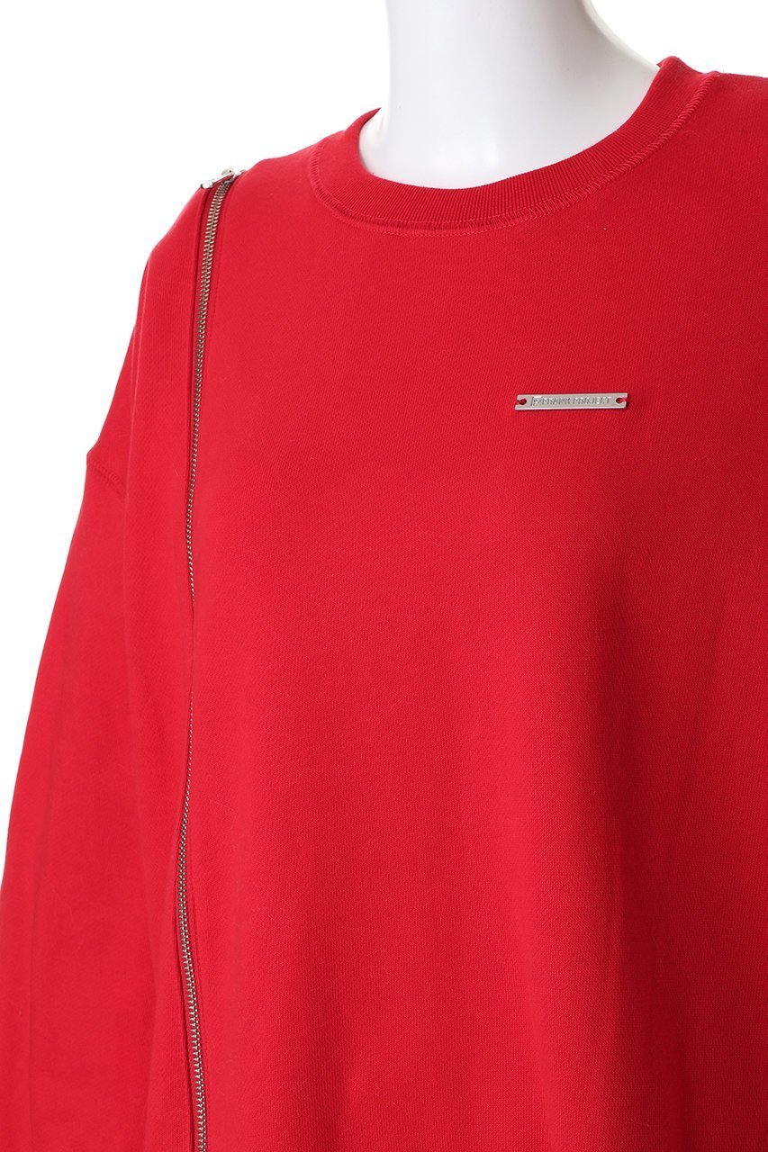 【プランク プロジェクト/PRANK PROJECT】のオーバーサイズジッパースウェット 人気、トレンドファッション・服の通販 founy(ファニー) 　ファッション　Fashion　レディースファッション　Fashion for Women　トップス・カットソー　Cut & Sew Tops　シャツ・ブラウス・オフィスカジュアル　Elegant Blouses & Button-Ups　レディースパーカー・カジュアルフーディー　Casual Hoodies & Sweatshirts　ロングTシャツ・Tシャツ　Longline T-Shirts & Tees　スウェット・クルーネックトップス　Sweatshirts & Crewnecks / Relaxed Fit Sweat Tops　カットソー・ベーシックTシャツ　Cut-and-Sewn Tops / Stretch Tees & Basics　スウェット / スエット　Sweatshirt, Sweatwear　ブリーチ　Bleach, Washed Finish　メタル　Metal, Metal Parts　リラックス　Relax, Relaxed Fit　other-5|ID: prp329100004929630 ipo3291000000036995657