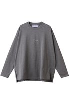【サードマガジン/THIRD MAGAZINE】のロゴロングスリーブTシャツ 人気、トレンドファッション・服の通販 founy(ファニー) ファッション Fashion レディースファッション Fashion for Women トップス・カットソー Cut & Sew Tops シャツ・ブラウス・オフィスカジュアル Elegant Blouses & Button-Ups ロングTシャツ・Tシャツ Longline T-Shirts & Tees カットソー・ベーシックTシャツ Cut-and-Sewn Tops / Stretch Tees & Basics シンプル Simple, Minimal スリーブ Sleeve, Long Sleeve / Short Sleeve フロント Front, Front Design ロング Long, Long-Length thumbnail グレー|ID: prp329100004929634 ipo3291000000036995683