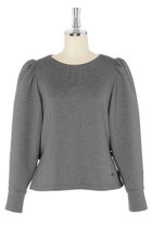 【デイジーリン/DAISY LIN】のTop “Elegant Back Flare II” 人気、トレンドファッション・服の通販 founy(ファニー) ファッション Fashion レディースファッション Fashion for Women トップス・カットソー Cut & Sew Tops シャツ・ブラウス・オフィスカジュアル Elegant Blouses & Button-Ups ロングTシャツ・Tシャツ Longline T-Shirts & Tees カットソー・ベーシックTシャツ Cut-and-Sewn Tops / Stretch Tees & Basics ウォッシャブル Machine Washable ギャザー Gathered, Ruffled 軽量 Lightweight, Ultra Light ショルダー Shoulder, Shoulder Strap ストレッチ Stretch, Stretchy Fabric スリーブ Sleeve, Long Sleeve / Short Sleeve なめらか Smooth, Silky Texture 人気 Popular, Best Seller パール Pearl, Pearl Accent フェミニン Feminine, Girly フレア Flare, Flared ロング Long, Long-Length エレガント 上品 Elegant thumbnail リッチグレー|ID: prp329100004929636 ipo3291000000036995721