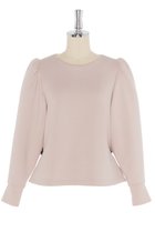 【デイジーリン/DAISY LIN】のTop “Elegant Back Flare II” 人気、トレンドファッション・服の通販 founy(ファニー) ファッション Fashion レディースファッション Fashion for Women トップス・カットソー Cut & Sew Tops シャツ・ブラウス・オフィスカジュアル Elegant Blouses & Button-Ups ロングTシャツ・Tシャツ Longline T-Shirts & Tees カットソー・ベーシックTシャツ Cut-and-Sewn Tops / Stretch Tees & Basics ウォッシャブル Machine Washable ギャザー Gathered, Ruffled 軽量 Lightweight, Ultra Light ショルダー Shoulder, Shoulder Strap ストレッチ Stretch, Stretchy Fabric スリーブ Sleeve, Long Sleeve / Short Sleeve なめらか Smooth, Silky Texture 人気 Popular, Best Seller パール Pearl, Pearl Accent フェミニン Feminine, Girly フレア Flare, Flared ロング Long, Long-Length エレガント 上品 Elegant thumbnail デイジーピンク|ID: prp329100004929636 ipo3291000000036995723