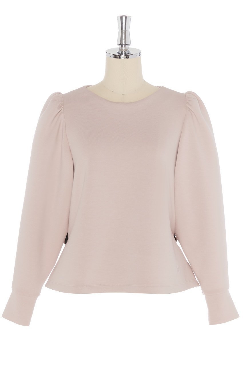 【デイジーリン/DAISY LIN】のTop “Elegant Back Flare II” インテリア・キッズ・メンズ・レディースファッション・服の通販 founy(ファニー) 　ファッション　Fashion　レディースファッション　Fashion for Women　トップス・カットソー　Cut & Sew Tops　シャツ・ブラウス・オフィスカジュアル　Elegant Blouses & Button-Ups　ロングTシャツ・Tシャツ　Longline T-Shirts & Tees　カットソー・ベーシックTシャツ　Cut-and-Sewn Tops / Stretch Tees & Basics　ウォッシャブル　Machine Washable　ギャザー　Gathered, Ruffled　軽量　Lightweight, Ultra Light　ショルダー　Shoulder, Shoulder Strap　ストレッチ　Stretch, Stretchy Fabric　スリーブ　Sleeve, Long Sleeve / Short Sleeve　なめらか　Smooth, Silky Texture　人気　Popular, Best Seller　パール　Pearl, Pearl Accent　フェミニン　Feminine, Girly　フレア　Flare, Flared　ロング　Long, Long-Length　エレガント 上品　Elegant　デイジーピンク|ID: prp329100004929636 ipo3291000000036995723