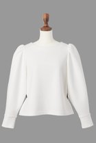 【デイジーリン/DAISY LIN】のTop “Elegant Back Flare II” 人気、トレンドファッション・服の通販 founy(ファニー) ファッション Fashion レディースファッション Fashion for Women トップス・カットソー Cut & Sew Tops シャツ・ブラウス・オフィスカジュアル Elegant Blouses & Button-Ups ロングTシャツ・Tシャツ Longline T-Shirts & Tees カットソー・ベーシックTシャツ Cut-and-Sewn Tops / Stretch Tees & Basics ウォッシャブル Machine Washable ギャザー Gathered, Ruffled 軽量 Lightweight, Ultra Light ショルダー Shoulder, Shoulder Strap ストレッチ Stretch, Stretchy Fabric スリーブ Sleeve, Long Sleeve / Short Sleeve なめらか Smooth, Silky Texture 人気 Popular, Best Seller パール Pearl, Pearl Accent フェミニン Feminine, Girly フレア Flare, Flared ロング Long, Long-Length エレガント 上品 Elegant thumbnail ホワイト|ID: prp329100004929636 ipo3291000000036995725