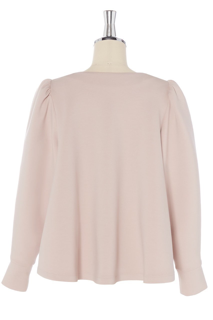 【デイジーリン/DAISY LIN】のTop “Elegant Back Flare II” 人気、トレンドファッション・服の通販 founy(ファニー) 　ファッション　Fashion　レディースファッション　Fashion for Women　トップス・カットソー　Cut & Sew Tops　シャツ・ブラウス・オフィスカジュアル　Elegant Blouses & Button-Ups　ロングTシャツ・Tシャツ　Longline T-Shirts & Tees　カットソー・ベーシックTシャツ　Cut-and-Sewn Tops / Stretch Tees & Basics　ウォッシャブル　Machine Washable　ギャザー　Gathered, Ruffled　軽量　Lightweight, Ultra Light　ショルダー　Shoulder, Shoulder Strap　ストレッチ　Stretch, Stretchy Fabric　スリーブ　Sleeve, Long Sleeve / Short Sleeve　なめらか　Smooth, Silky Texture　人気　Popular, Best Seller　パール　Pearl, Pearl Accent　フェミニン　Feminine, Girly　フレア　Flare, Flared　ロング　Long, Long-Length　エレガント 上品　Elegant　other-5|ID: prp329100004929636 ipo3291000000036995732