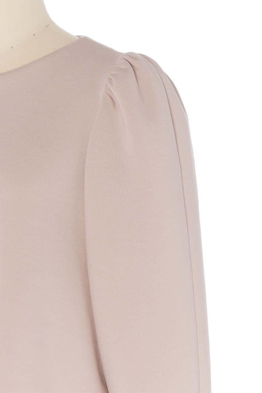 【デイジーリン/DAISY LIN】のTop “Elegant Back Flare II” 人気、トレンドファッション・服の通販 founy(ファニー) 　ファッション　Fashion　レディースファッション　Fashion for Women　トップス・カットソー　Cut & Sew Tops　シャツ・ブラウス・オフィスカジュアル　Elegant Blouses & Button-Ups　ロングTシャツ・Tシャツ　Longline T-Shirts & Tees　カットソー・ベーシックTシャツ　Cut-and-Sewn Tops / Stretch Tees & Basics　ウォッシャブル　Machine Washable　ギャザー　Gathered, Ruffled　軽量　Lightweight, Ultra Light　ショルダー　Shoulder, Shoulder Strap　ストレッチ　Stretch, Stretchy Fabric　スリーブ　Sleeve, Long Sleeve / Short Sleeve　なめらか　Smooth, Silky Texture　人気　Popular, Best Seller　パール　Pearl, Pearl Accent　フェミニン　Feminine, Girly　フレア　Flare, Flared　ロング　Long, Long-Length　エレガント 上品　Elegant　other-6|ID: prp329100004929636 ipo3291000000036995734