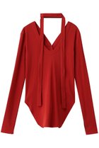 【アンクレイヴ/uncrave】のヴィンテージリブ 2WAYトップス 人気、トレンドファッション・服の通販 founy(ファニー) ファッション Fashion レディースファッション Fashion for Women トップス・カットソー Cut & Sew Tops シャツ・ブラウス・オフィスカジュアル Elegant Blouses & Button-Ups ロングTシャツ・Tシャツ Longline T-Shirts & Tees カットソー・ベーシックTシャツ Cut-and-Sewn Tops / Stretch Tees & Basics カーディガン Cardigan, Knitwear ストレッチ Stretch, Stretchy Fabric スリット Slit, Slit Detail スリーブ Sleeve, Long Sleeve / Short Sleeve テレコ Ribbed, Rib Stitch フィット Fit, Slim Fit ロング Long, Long-Length 長袖 Long Sleeve, Full Sleeve thumbnail レッド|ID: prp329100004929645 ipo3291000000036995783