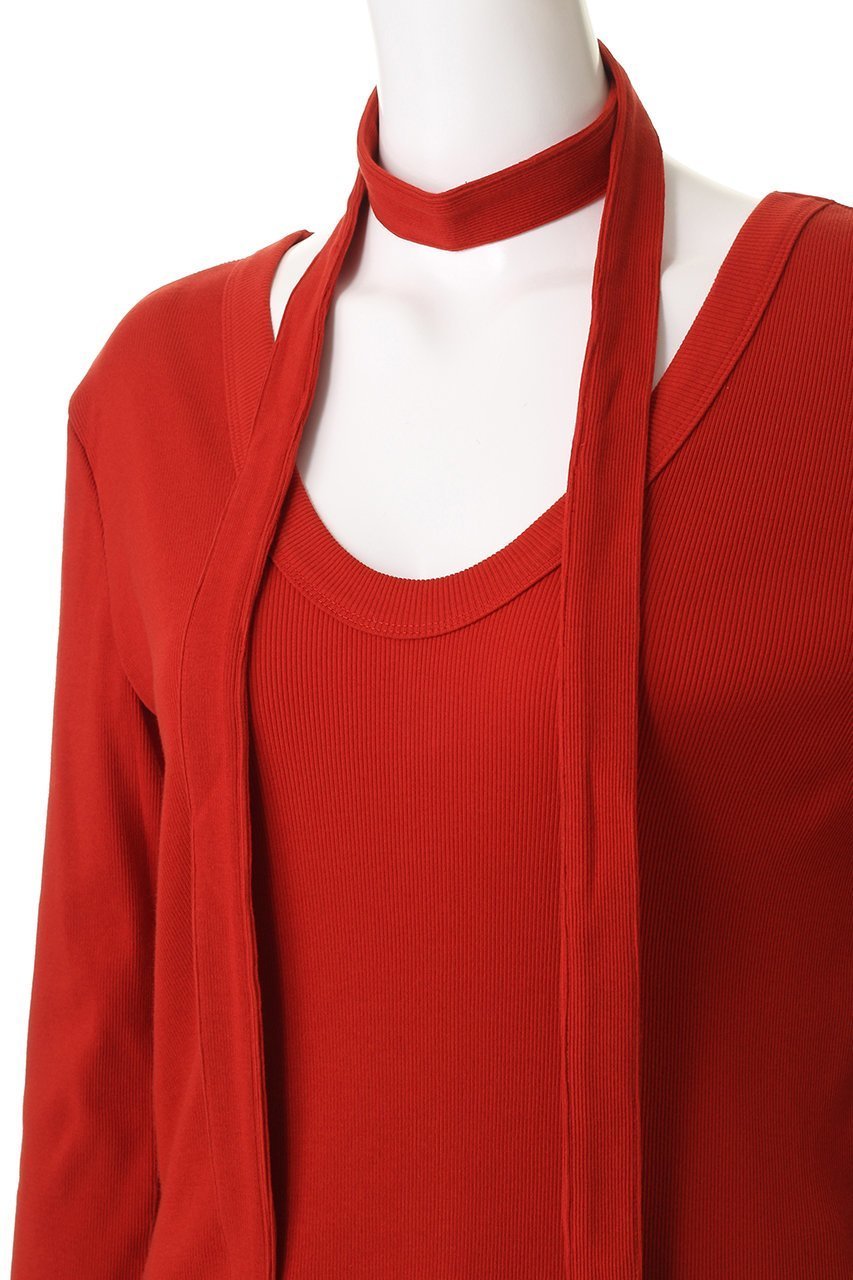 【アンクレイヴ/uncrave】のヴィンテージリブ 2WAYトップス 人気、トレンドファッション・服の通販 founy(ファニー) 　ファッション　Fashion　レディースファッション　Fashion for Women　トップス・カットソー　Cut & Sew Tops　シャツ・ブラウス・オフィスカジュアル　Elegant Blouses & Button-Ups　ロングTシャツ・Tシャツ　Longline T-Shirts & Tees　カットソー・ベーシックTシャツ　Cut-and-Sewn Tops / Stretch Tees & Basics　カーディガン　Cardigan, Knitwear　ストレッチ　Stretch, Stretchy Fabric　スリット　Slit, Slit Detail　スリーブ　Sleeve, Long Sleeve / Short Sleeve　テレコ　Ribbed, Rib Stitch　フィット　Fit, Slim Fit　ロング　Long, Long-Length　長袖　Long Sleeve, Full Sleeve　other-5|ID: prp329100004929645 ipo3291000000036995794