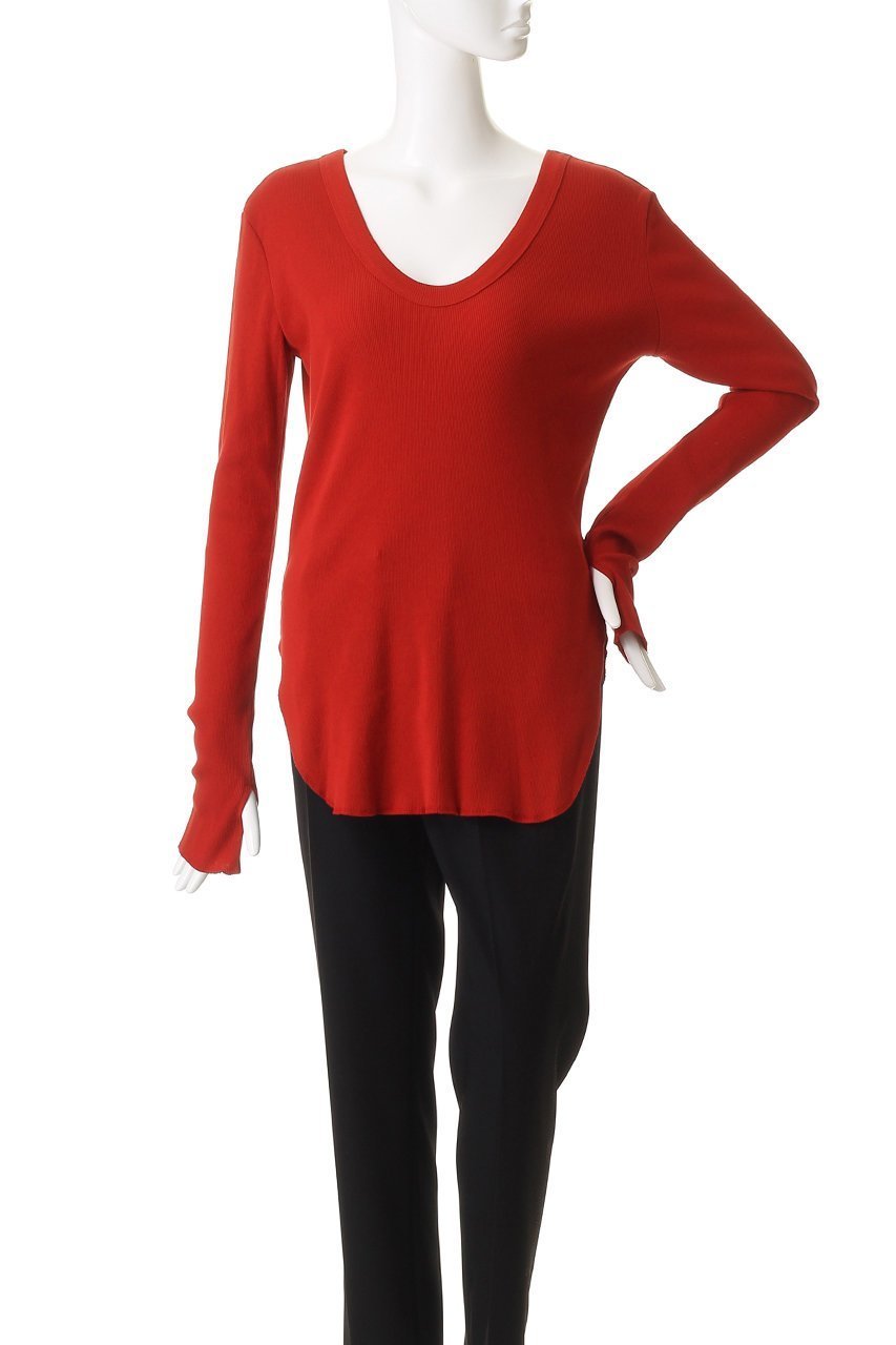 【アンクレイヴ/uncrave】のヴィンテージリブ 2WAYトップス 人気、トレンドファッション・服の通販 founy(ファニー) 　ファッション　Fashion　レディースファッション　Fashion for Women　トップス・カットソー　Cut & Sew Tops　シャツ・ブラウス・オフィスカジュアル　Elegant Blouses & Button-Ups　ロングTシャツ・Tシャツ　Longline T-Shirts & Tees　カットソー・ベーシックTシャツ　Cut-and-Sewn Tops / Stretch Tees & Basics　カーディガン　Cardigan, Knitwear　ストレッチ　Stretch, Stretchy Fabric　スリット　Slit, Slit Detail　スリーブ　Sleeve, Long Sleeve / Short Sleeve　テレコ　Ribbed, Rib Stitch　フィット　Fit, Slim Fit　ロング　Long, Long-Length　長袖　Long Sleeve, Full Sleeve　other-6|ID: prp329100004929645 ipo3291000000036995796