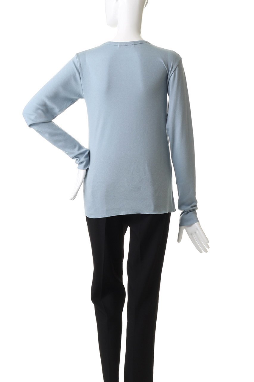 【エリオポール/heliopole】の【smooth skin series】CASHCOTTON クルー 人気、トレンドファッション・服の通販 founy(ファニー) 　ファッション　Fashion　レディースファッション　Fashion for Women　トップス・カットソー　Cut & Sew Tops　シャツ・ブラウス・オフィスカジュアル　Elegant Blouses & Button-Ups　ロングTシャツ・Tシャツ　Longline T-Shirts & Tees　カットソー・ベーシックTシャツ　Cut-and-Sewn Tops / Stretch Tees & Basics　インナー　Innerwear　シンプル　Simple, Minimal　ジャケット　Jacket, Outerwear　スリーブ　Sleeve, Long Sleeve / Short Sleeve　フィット　Fit, Slim Fit　ロング　Long, Long-Length　定番　Standard, Basic Item　other-4|ID: prp329100004929667 ipo3291000000036995999