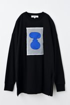 【エンフォルド/ENFOLD】のFABRIC ART LONG-SLEEVE T-SHIRT/シャツ ブラック|ID: prp329100004929681 ipo3291000000036996148