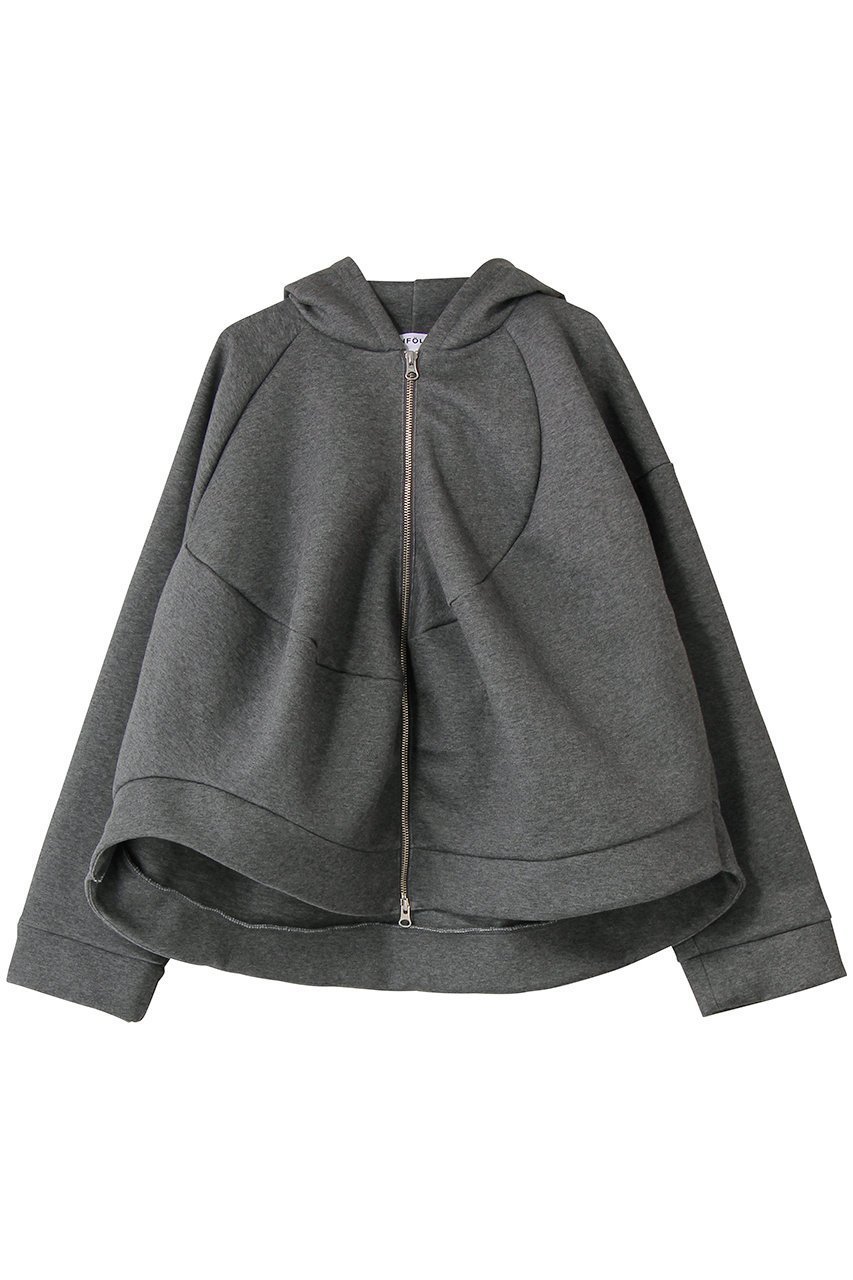 【エンフォルド/ENFOLD】のCIRCLE SOLID HOODIE/フーディ インテリア・キッズ・メンズ・レディースファッション・服の通販 founy(ファニー) 　ファッション　Fashion　レディースファッション　Fashion for Women　トップス・カットソー　Cut & Sew Tops　シャツ・ブラウス・オフィスカジュアル　Elegant Blouses & Button-Ups　レディースパーカー・カジュアルフーディー　Casual Hoodies & Sweatshirts　ロングTシャツ・Tシャツ　Longline T-Shirts & Tees　スウェット・クルーネックトップス　Sweatshirts & Crewnecks / Relaxed Fit Sweat Tops　カットソー・ベーシックTシャツ　Cut-and-Sewn Tops / Stretch Tees & Basics　おすすめ　Recommended / Our Picks　セットアップ　Set-Up, Coordinated Outfit　パターン　Pattern, Design Print　チャコールグレー|ID: prp329100004929682 ipo3291000000036996158