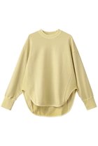 【スリー ドッツ/three dots】のピグメントダイ スウェット ヘイ イエロー|ID: prp329100004929691 ipo3291000000036996263