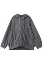 【メゾンスペシャル/MAISON SPECIAL】の【UNISEX】パイピング切替ピグメントZIPパーカー GRY(グレー)|ID: prp329100004929702 ipo3291000000036996363