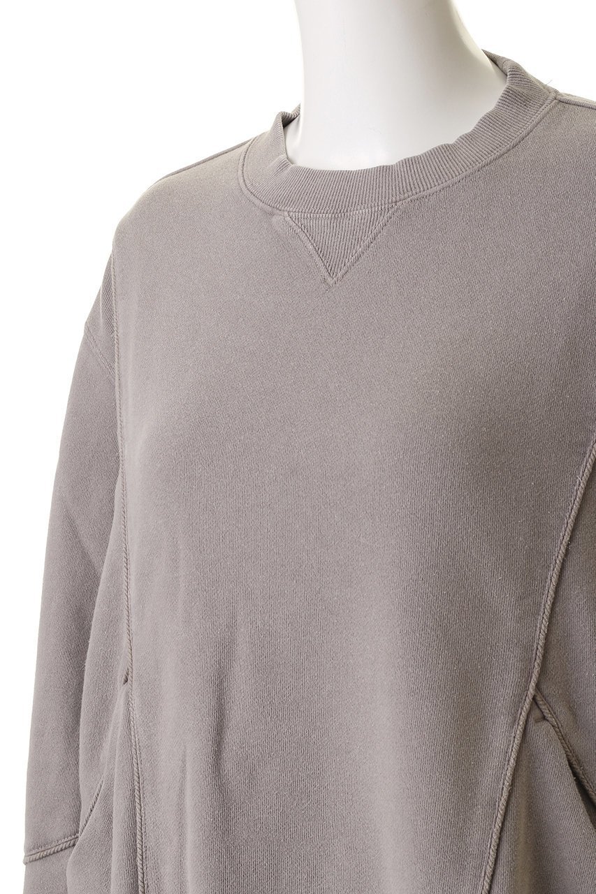 【メゾンスペシャル/MAISON SPECIAL】の【UNISEX】パイピング切替 裏毛ピグメントダイスウェット 人気、トレンドファッション・服の通販 founy(ファニー) 　ファッション　Fashion　レディースファッション　Fashion for Women　トップス・カットソー　Cut & Sew Tops　シャツ・ブラウス・オフィスカジュアル　Elegant Blouses & Button-Ups　レディースパーカー・カジュアルフーディー　Casual Hoodies & Sweatshirts　ロングTシャツ・Tシャツ　Longline T-Shirts & Tees　スウェット・クルーネックトップス　Sweatshirts & Crewnecks / Relaxed Fit Sweat Tops　カットソー・ベーシックTシャツ　Cut-and-Sewn Tops / Stretch Tees & Basics　ユニセックス　Unisex, Genderless　スポーツ　Sports, Activewear　パイピング　Piping, Trim Design　ビンテージ　Vintage, Retro Style　切替　Switching, Contrast Panel　other-5|ID: prp329100004929704 ipo3291000000036996387