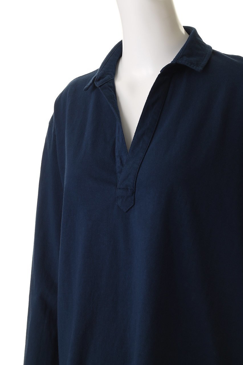 【フランク&アイリーン/Frank&Eileen】のPATRICK VINTAGE JERSEY スキッパーカットソー 人気、トレンドファッション・服の通販 founy(ファニー) 　ファッション　Fashion　レディースファッション　Fashion for Women　トップス・カットソー　Cut & Sew Tops　シャツ・ブラウス・オフィスカジュアル　Elegant Blouses & Button-Ups　レディースパーカー・カジュアルフーディー　Casual Hoodies & Sweatshirts　ロングTシャツ・Tシャツ　Longline T-Shirts & Tees　カットソー・ベーシックTシャツ　Cut-and-Sewn Tops / Stretch Tees & Basics　おすすめ　Recommended / Our Picks　カットソー　Cut and Sewn Top　スキッパー　Skipper, Open Collar　スラックス　Slacks, Dress Pants　スリーブ　Sleeve, Long Sleeve / Short Sleeve　デニム　Denim, Jeans Material　ロング　Long, Long-Length　エレガント 上品　Elegant　other-5|ID: prp329100004929709 ipo3291000000036996431