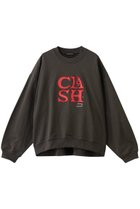 【メゾンスペシャル/MAISON SPECIAL】のCLASH Logo Stud Sweatshirt/CLASHロゴスタッズスウェット C.GRY(チャコールグレー)|ID: prp329100004929750 ipo3291000000036996928