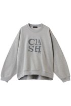 【メゾンスペシャル/MAISON SPECIAL】のCLASH Logo Stud Sweatshirt/CLASHロゴスタッズスウェット GRY(グレー)|ID: prp329100004929750 ipo3291000000036996929