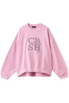 【メゾンスペシャル/MAISON SPECIAL】のCLASH Logo Stud Sweatshirt/CLASHロゴスタッズスウェット PNK(ピンク)|ID: prp329100004929750 ipo3291000000036996933