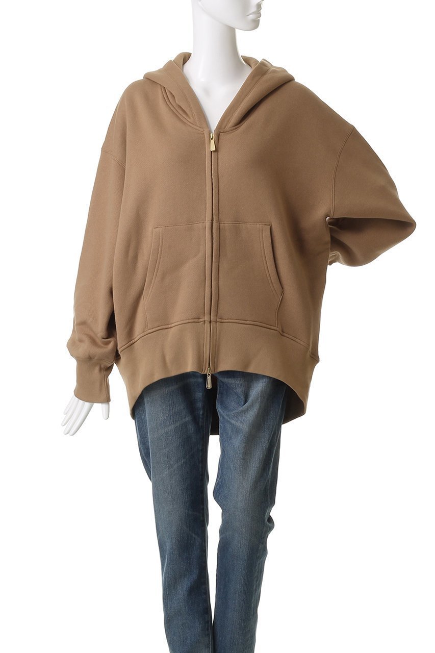 【アメリカーナ/Americana】の【ELLE SHOP限定】ゴールドジップ フード パーカー 人気、トレンドファッション・服の通販 founy(ファニー) 　ファッション　Fashion　レディースファッション　Fashion for Women　トップス・カットソー　Cut & Sew Tops　シャツ・ブラウス・オフィスカジュアル　Elegant Blouses & Button-Ups　レディースパーカー・カジュアルフーディー　Casual Hoodies & Sweatshirts　ロングTシャツ・Tシャツ　Longline T-Shirts & Tees　スウェット・クルーネックトップス　Sweatshirts & Crewnecks / Relaxed Fit Sweat Tops　カットソー・ベーシックTシャツ　Cut-and-Sewn Tops / Stretch Tees & Basics　インナー　Innerwear　トレンド　Trend, Trending Now　パーカー　Hoodie, Parka　リュクス　Luxury, Elegant, High-End, Chic　other-2|ID: prp329100004929754 ipo3291000000036996970