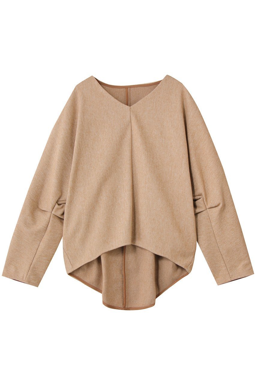 【スリー ドッツ/three dots】のウーリージャージーコクーンプルオーバー インテリア・キッズ・メンズ・レディースファッション・服の通販 founy(ファニー) 　ファッション　Fashion　レディースファッション　Fashion for Women　トップス・カットソー　Cut & Sew Tops　シャツ・ブラウス・オフィスカジュアル　Elegant Blouses & Button-Ups　ロングTシャツ・Tシャツ　Longline T-Shirts & Tees　カジュアルプルオーバー・ニットトップス　Pullovers & Knit Tops / Casual Pullovers　カットソー・ベーシックTシャツ　Cut-and-Sewn Tops / Stretch Tees & Basics　おすすめ　Recommended / Our Picks　アクリル　Acrylic Material　クラシカル　Classical, Vintage-Inspired　スリーブ　Sleeve, Long Sleeve / Short Sleeve　セットアップ　Set-Up, Coordinated Outfit　ハイネック　High Neck, Mock Neck　ロング　Long, Long-Length　A/W・秋冬　Autumn/Winter　キャメルマルチ|ID: prp329100004929776 ipo3291000000036997190