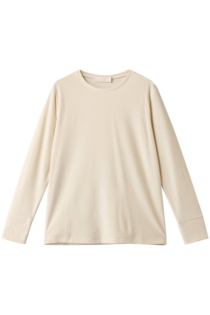 【プリスティン/PRISTINE】のベロア長袖プルオーバー インテリア・キッズ・メンズ・レディースファッション・服の通販 founy(ファニー) https://founy.com/ ファッション Fashion レディースファッション Fashion for Women トップス・カットソー Cut & Sew Tops シャツ・ブラウス・オフィスカジュアル Elegant Blouses & Button-Ups ロングTシャツ・Tシャツ Longline T-Shirts & Tees カジュアルプルオーバー・ニットトップス Pullovers & Knit Tops / Casual Pullovers カットソー・ベーシックTシャツ Cut-and-Sewn Tops / Stretch Tees & Basics ベロアトップス Velour Tops / Velvet-Look Items なめらか Smooth, Silky Texture シンプル Simple, Minimal スリーブ Sleeve, Long Sleeve / Short Sleeve ベロア Velour, Soft Velvet リラックス Relax, Relaxed Fit ロング Long, Long-Length エレガント 上品 Elegant 長袖 Long Sleeve, Full Sleeve |ID: prp329100004929780 ipo3291000000036997234