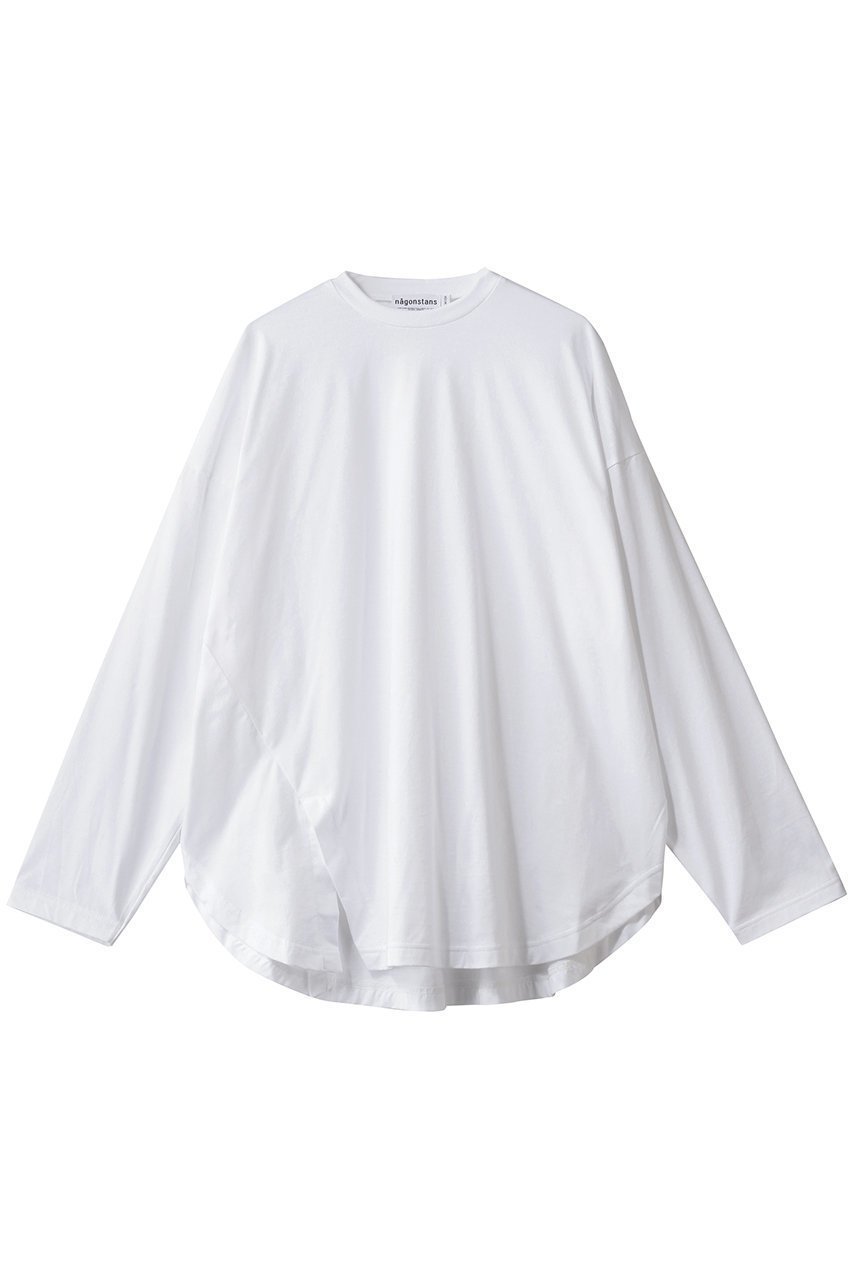 【ナゴンスタンス/nagonstans】のcircle long-sleeves 人気、トレンドファッション・服の通販 founy(ファニー) 　ファッション　Fashion　レディースファッション　Fashion for Women　トップス・カットソー　Cut & Sew Tops　シャツ・ブラウス・オフィスカジュアル　Elegant Blouses & Button-Ups　ロングTシャツ・Tシャツ　Longline T-Shirts & Tees　カットソー・ベーシックTシャツ　Cut-and-Sewn Tops / Stretch Tees & Basics　インナー　Innerwear　サークル　Circle, Round Design　スリーブ　Sleeve, Long Sleeve / Short Sleeve　ドレープ　Drape, Draping Fabric　ベーシック　Basic, Essential　ロング　Long, Long-Length　 other-1|ID: prp329100004929787 ipo3291000000036997313