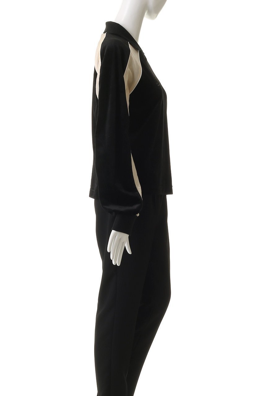 【メゾンスペシャル/MAISON SPECIAL】のVelour Combination Sporty Jersey Tops/ベロアコンビスポーティージャージトップス 人気、トレンドファッション・服の通販 founy(ファニー) 　ファッション　Fashion　レディースファッション　Fashion for Women　トップス・カットソー　Cut & Sew Tops　シャツ・ブラウス・オフィスカジュアル　Elegant Blouses & Button-Ups　ロングTシャツ・Tシャツ　Longline T-Shirts & Tees　カットソー・ベーシックTシャツ　Cut-and-Sewn Tops / Stretch Tees & Basics　ベロアトップス　Velour Tops / Velvet-Look Items　コンパクト　Compact, Small Size　スリーブ　Sleeve, Long Sleeve / Short Sleeve　ドッキング　Docking, Mixed Material　パイピング　Piping, Trim Design　ベロア　Velour, Soft Velvet　ロング　Long, Long-Length　other-3|ID: prp329100004929795 ipo3291000000036997442