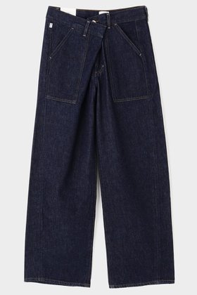 【ル フィル/LE PHIL】 INES UTILITY TROUSER IN VIRGI大人の最旬トレンドファッション＆コーディネート founy(ファウニー) ファッション Fashion レディースファッション Fashion for Women パンツ Pants & Trousers 軽量 Lightweight, Ultra Light スタンダード Standard, Basic デニム Denim, Jeans Material ポケット Pocket, Pocket Detail リラックス Relax, Relaxed Fit エレガント 上品 Elegant |ID:prp329100004929799